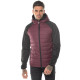 Neoprene Hybrid Jacket - Burgundy/Black